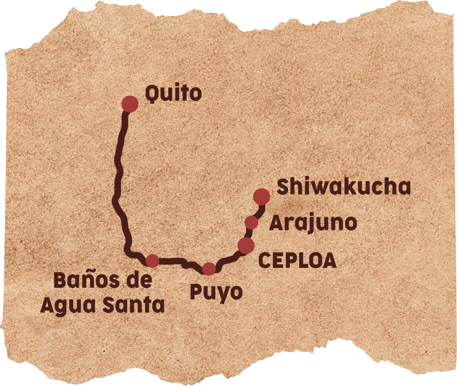Itinerario ampliado viaje a Ecuador
