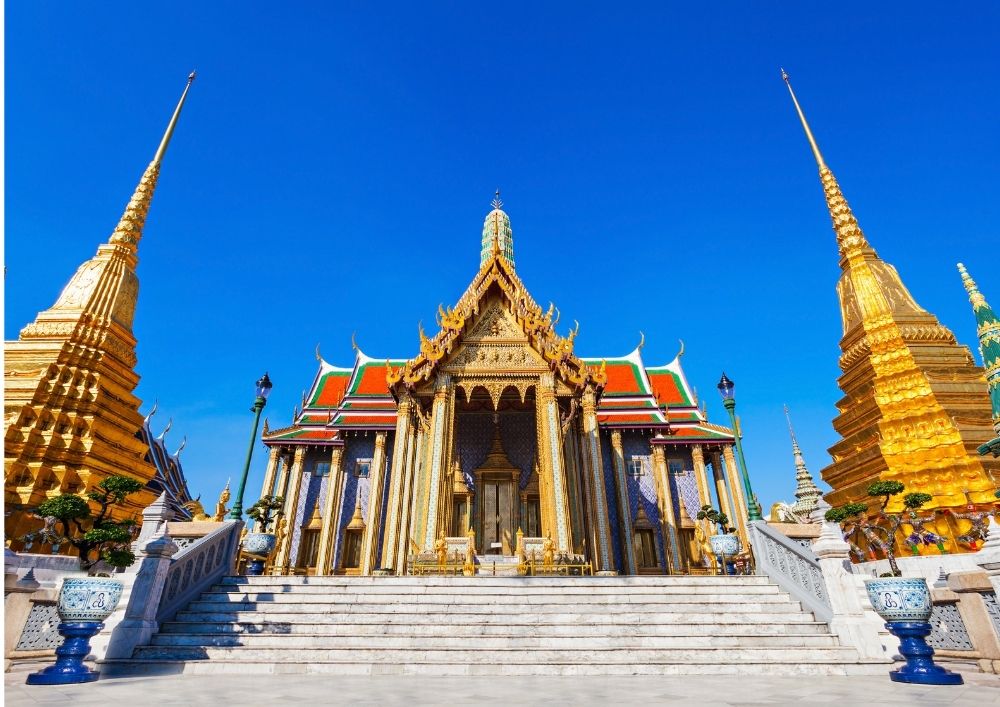 Templo de Buda esmeralda en Bangkok