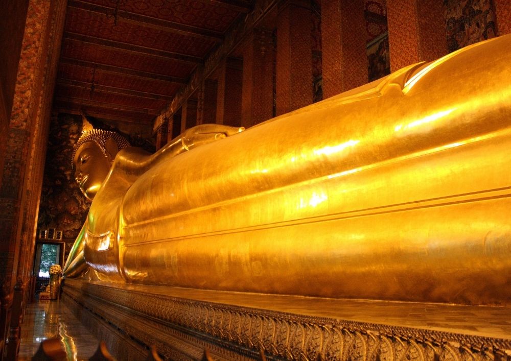 Templo Wat Pho en Bangkok, Tailandia.